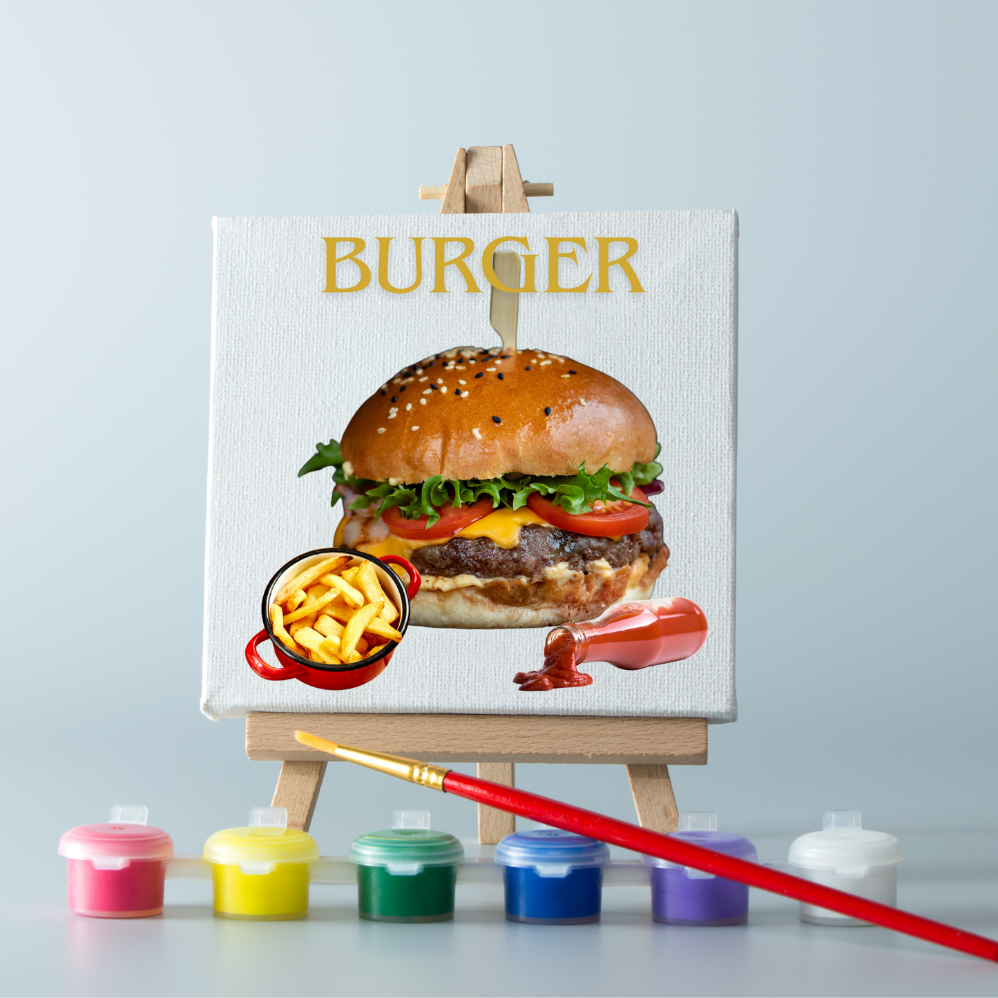 Leinwand Burger