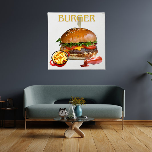Leinwand Burger